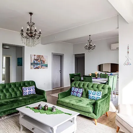 Fancy With Balcony And View In Sariyer 公寓 伊斯坦布尔